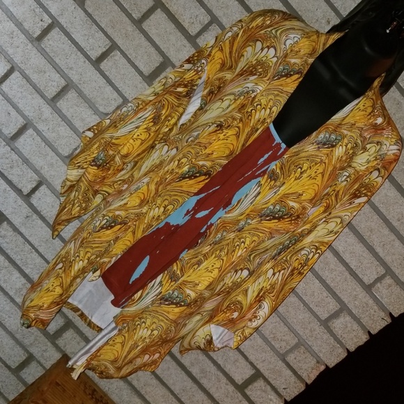 Winter Kate Silk Kimono - Picture 6 of 8